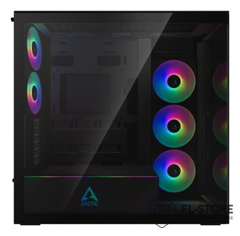 No name Obudowa CASE MIDITOWER EATX bez zasilacza XTENDER Black ACPCC00018A ARCTIC