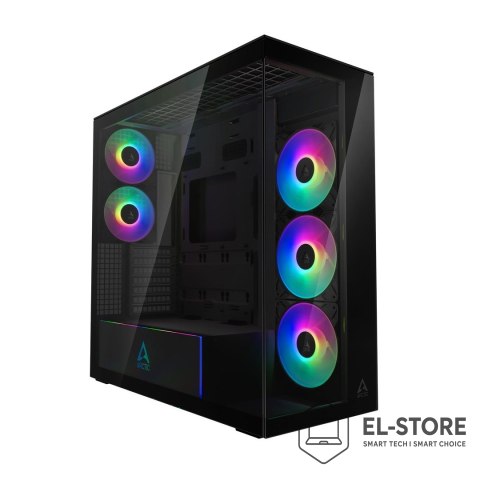 No name Obudowa CASE MIDITOWER EATX bez zasilacza XTENDER Black ACPCC00018A ARCTIC