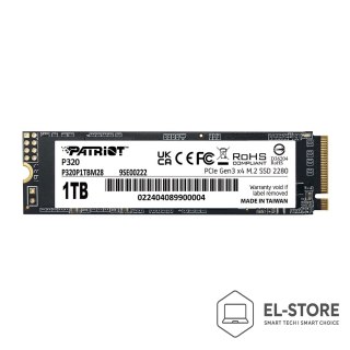Patriot Memory SSD Patriot Viper P320 M.2 PCI-Ex4 NVMe 1TB 3GB/s