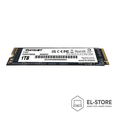 Patriot Memory SSD Patriot Viper P320 M.2 PCI-Ex4 NVMe 1TB 3GB/s