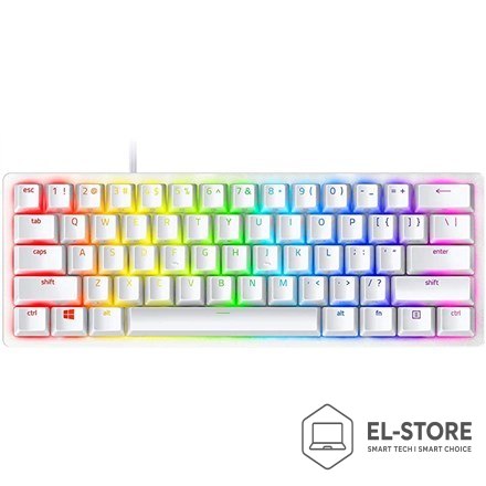 RAZER Razer Huntsman Mini klawiatura Gaming USB QWERTY Amerykański międzynarodowy Biały