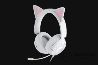 RAZER Zestaw słuchawkowy Razer Gaming | Kraken Kitty V3 X | Przewodowe | Nauszne | Mikrofon | Biały