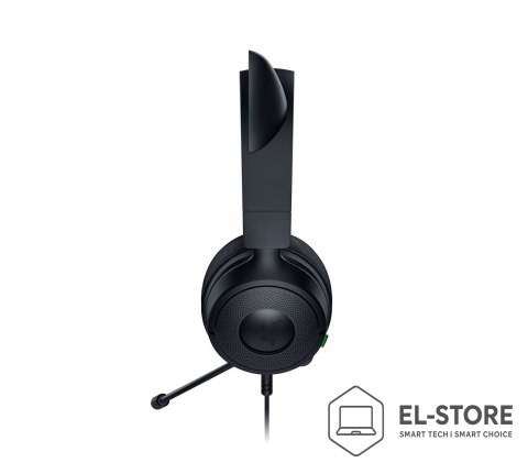 RAZER Zestaw słuchawkowy Razer Gaming Kraken Kitty V3 X Przewodowe Nauszne Mikrofon Czarny