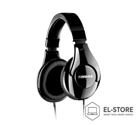 SHURE Shure SRH240A-BK-EFS - Słuchawki nauszne, do zastosowań monitorowych i ogólnych, home studio
