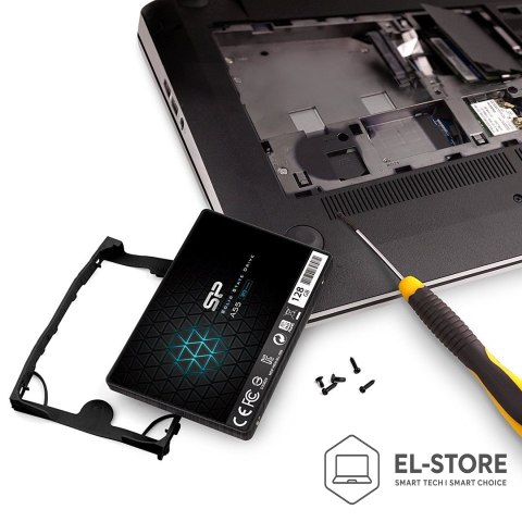 Silicon Power Dysk SSD Silicon Power Ace A55 128GB 2,5" SATA III 550/420 MB/s (SP128GBSS3A55S25)