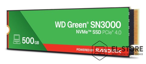 WD SSD WD Green SN3000 500GB NVMe WDS500G4G0E