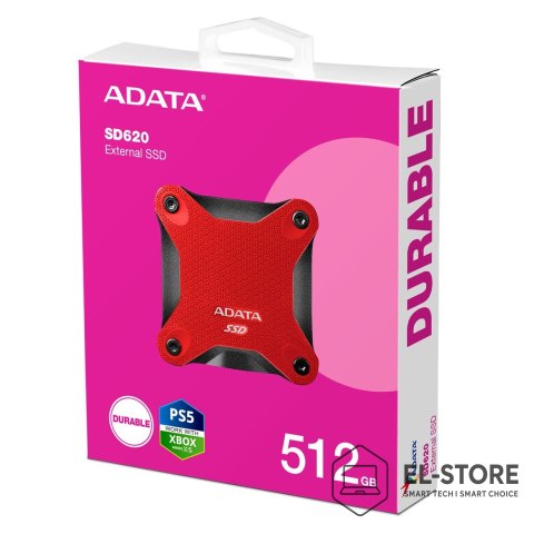 ADATA ADATA DYSK SSD SD620 512GB RED