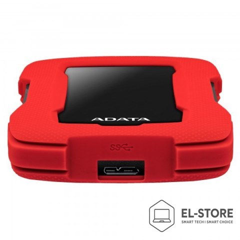 ADATA Dysk zewnętrzny HDD ADATA HD330 (1TB ; 2.5'' ; USB 3.2 gen. 1 ; czerwony)