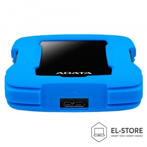 ADATA Dysk zewnętrzny HDD ADATA HD330 (1TB; 2.5"; USB 3.2; niebieski)