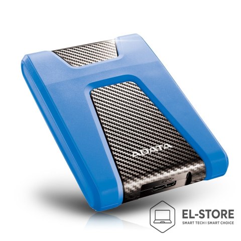 ADATA Dysk zewnętrzny HDD ADATA HD650 (1TB; 2.5"; USB 3.2; niebieski)