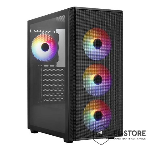 Aerocool Obudowa AEROCOOL PGS DESIGNER-G-BK-v1