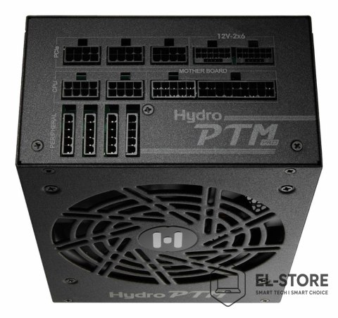 Fortron FSP Hydro PTM PRO 1650W ATX3.0(12V-2x6) moduł zasilaczy 20+4 pin ATX ATX Czarny