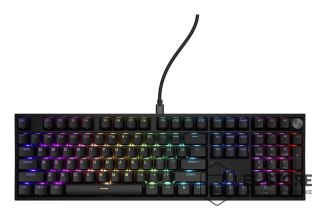 GENESIS Klawiatura GENESIS THOR 404 USB QWERTY Angielski Czarny