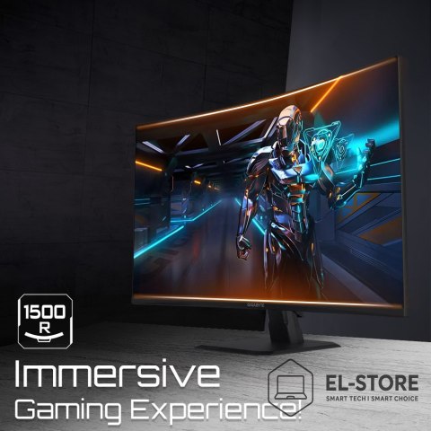Gigabyte MONITOR GIGABYTE LED 31,5" GS32QC 165Hz