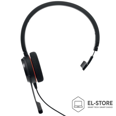 Jabra Jabra 4993-823-109 słuchawki/zestaw słuchawkowy Przewodowa Opaska na głowę Biuro/centrum telefoniczne USB Typu-A Czarny