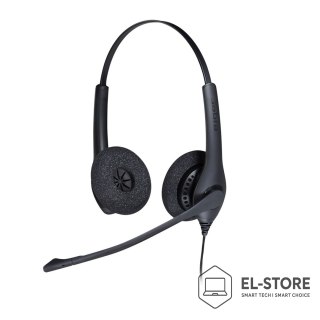 Jabra Jabra Biz 1500 Duo QD, przewodowy stereofoniczny zestaw słuchawkowy