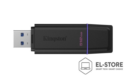 Kingston KINGSTON 512GB Portable USB 3.2 Gen 1 DataTraveler Exodia Black/Purple