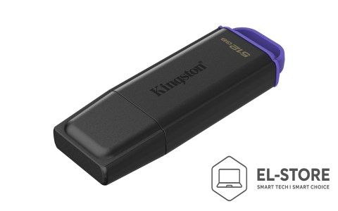 Kingston KINGSTON 512GB Portable USB 3.2 Gen 1 DataTraveler Exodia Black/Purple