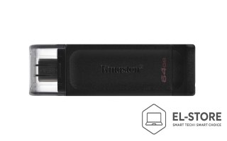 Kingston KINGSTON FLASH 64GB USB-C 3.2 Gen1 DataTraveler 70