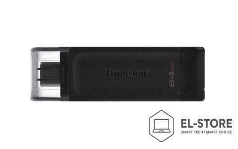 Kingston KINGSTON FLASH 64GB USB-C 3.2 Gen1 DataTraveler 70