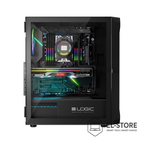 LOGIC LOGIC OBUDOWA LOGIC PORTOS ARGB MIDI USB 3.0 BLACK