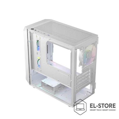 LOGIC LOGIC OBUDOWA PORTOS ARGB MINI USB 3.0 WHITE