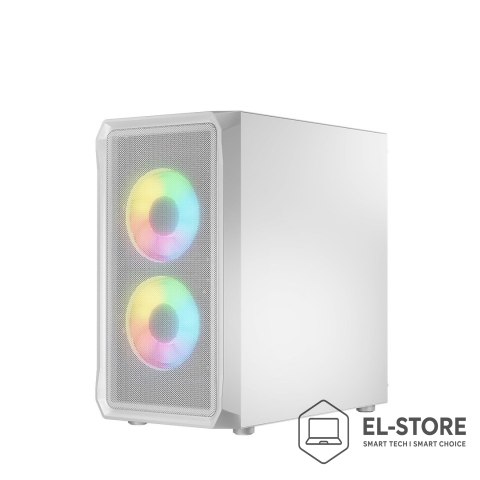LOGIC LOGIC OBUDOWA PORTOS ARGB MINI USB 3.0 WHITE