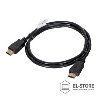 Lanberg Kabel Lanberg CCS CA-HDMI-11CC-0010-BK (HDMI M - HDMI M; 1m; kolor czarny)