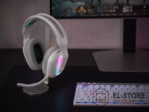 Logitech Logitech G G522 Lightspeed Zestaw słuchawkowy Bezprzewodowy Opaska na głowę Gaming USB Type-C Bluetooth Biały