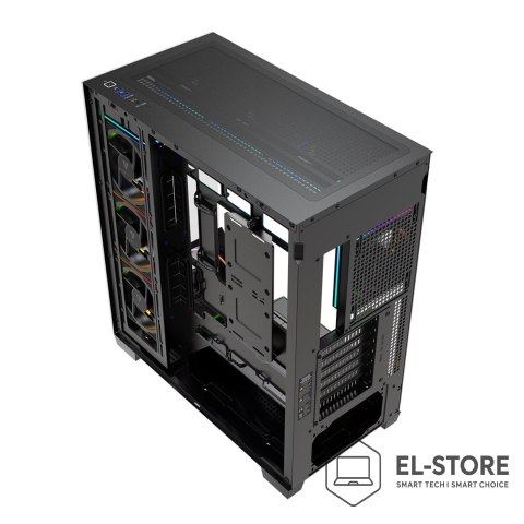 MODECOM MODECOM OBUDOWA VOLCANO STELLAR PLUS ARGB MIDI 8F BLACK