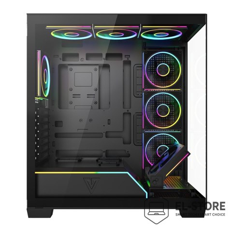 MODECOM MODECOM OBUDOWA VOLCANO STELLAR PLUS ARGB MIDI 8F BLACK