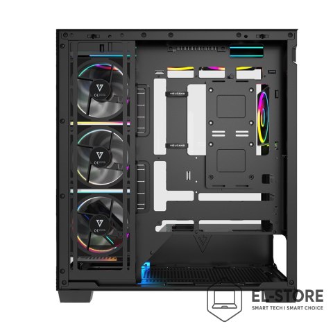 MODECOM MODECOM OBUDOWA VOLCANO STELLAR PLUS ARGB MIDI 8F BLACK