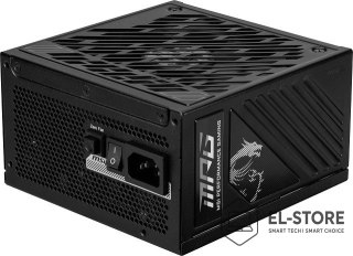 MSI Zasilacz MSI MPG A1250GS 1250W PCIE5 80+ Gold ATX 3.1