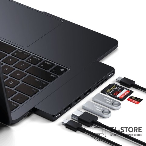 No name Satechi ST-HUCPHSD Stacja dok. do notebooka i replikator portów USB 3.2 Gen 2 Type-C