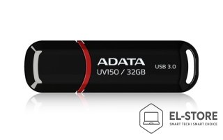 ADATA Pendrive ADATA UV150 AUV150-32G-RBK (32GB; USB 3.0; kolor czarny)