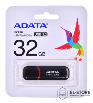 ADATA Pendrive ADATA UV150 AUV150-32G-RBK (32GB; USB 3.0; kolor czarny)