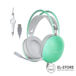 AULA Słuchawki S505 Green AULA