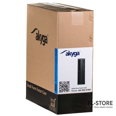 Akyga Akyga AK-502-02BK zabezpieczenia & uchwyty komputerów Midi Tower Czarny