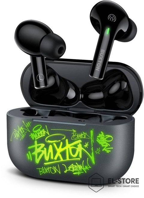 BUXTON BUXTON BTW4600 - Słuchawki Bluetooth douszne szare