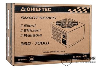Chieftec Chieftec Smart GPS-500A8 moduł zasilaczy 500 W 20+4 pin ATX ATX Czarny