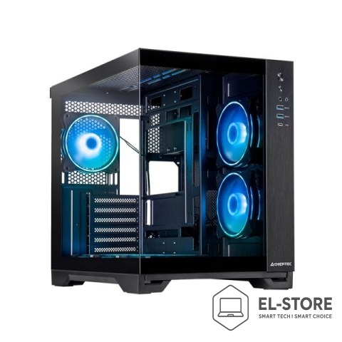 Chieftec Obudowa komputerowa Chieftec Geh Visio GM-30B-TG-OP schwarz Tempered Glass x 2