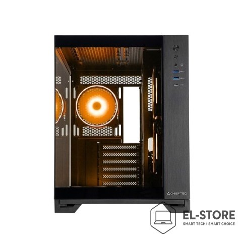 Chieftec Obudowa komputerowa Chieftec Geh Visio GM-30B-TG-OP schwarz Tempered Glass x 2