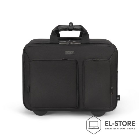 Dicota DICOTA D3250901 torba na laptop 40,6 cm (16") Pokrowiec w typie walizki na naóżkach Czarny