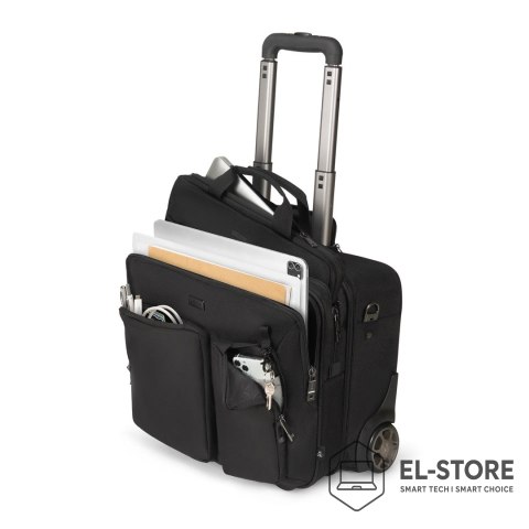 Dicota DICOTA D3250901 torba na laptop 40,6 cm (16") Pokrowiec w typie walizki na naóżkach Czarny
