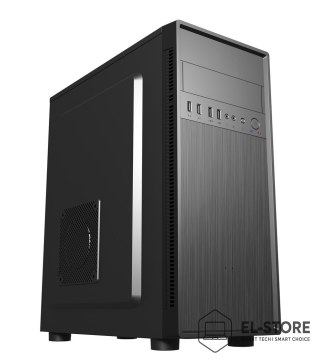 GEMBIRD GEMBIRD OBUDOWA FORNAX 160 MIDI-TOWER (2X USB 3.0, 2X USB 2.0, HD AUDIO) CZARNA