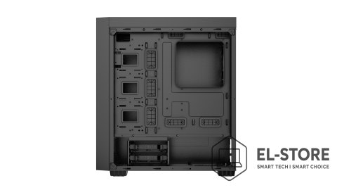 GEMBIRD GEMBIRD OBUDOWA FORNAX K500 MIDI-TOWER (2X USB 3.0, 1X USB TYP-C, CZYTNIK KART, HD AUDIO) CZARNA
