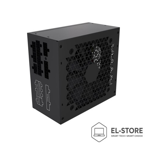 GEMBIRD GEMBIRD ZASILACZ KOMPUTEROWY FORNAX POWER 750W 80+ GOLD ATX, 750W, AKTYWNE PFC, 12CM WENTYLATOR
