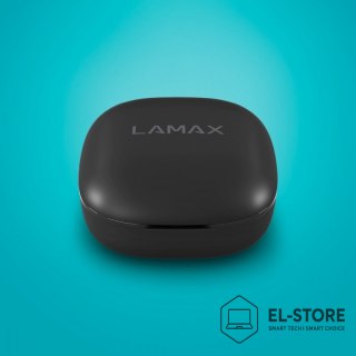 LAMAX Słuchawki bezprzewodowe LAMAX Clips1 ANC BT 5.3 BeatBass® czarne