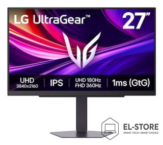 LG LG 27G810A-B monitor komputerowy 68,6 cm (27") 3840 x 2160 px 4K Ultra HD LCD Czarny