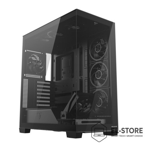 MODECOM MODECOM OBUDOWA VOLCANO STELLAR PLUS ARGB MIDI 8F BLACK